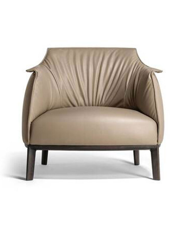 Archibald Armchair with wood base Sofa