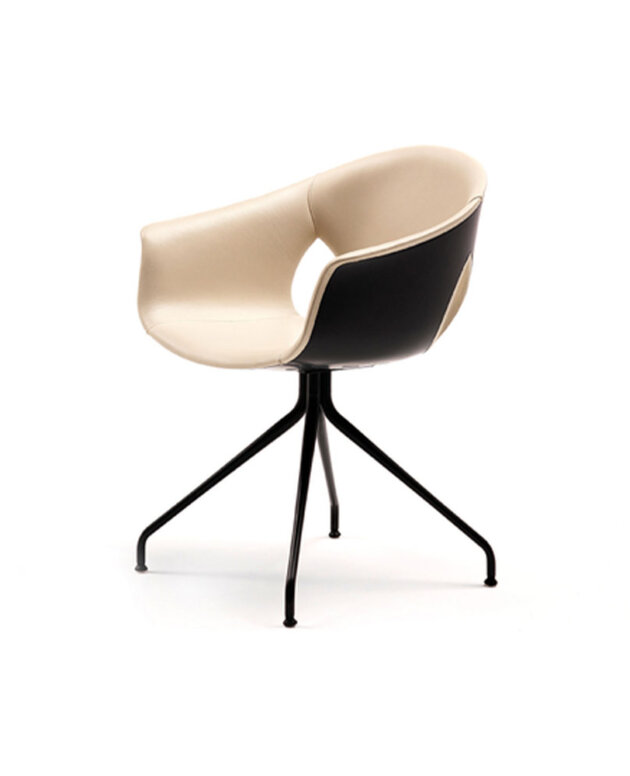 Ginger Ale 4 Spokes small armchair
