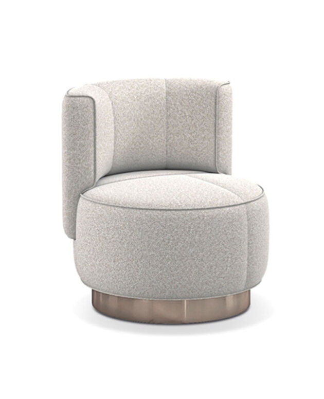 yves round armchair