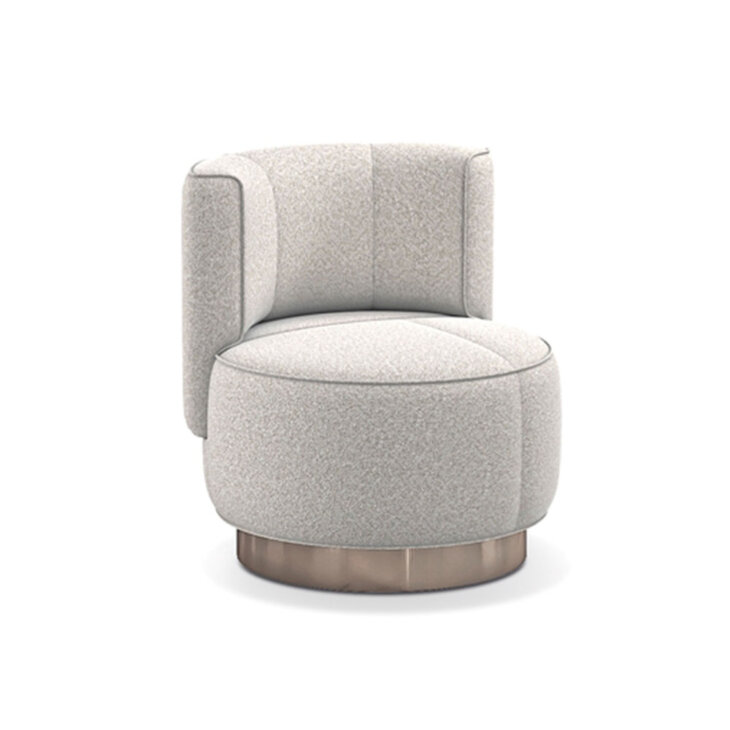 yves round armchair