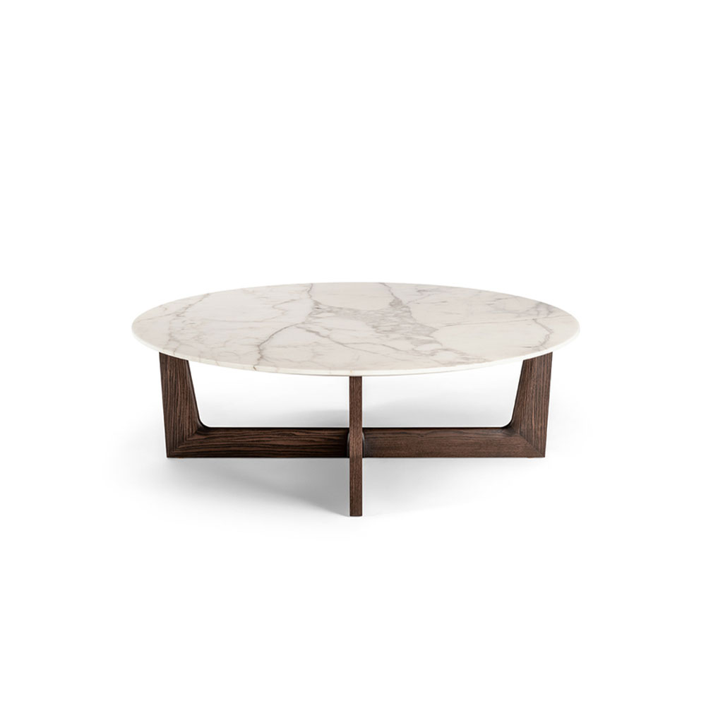 Ilary | Coffee table with wood base