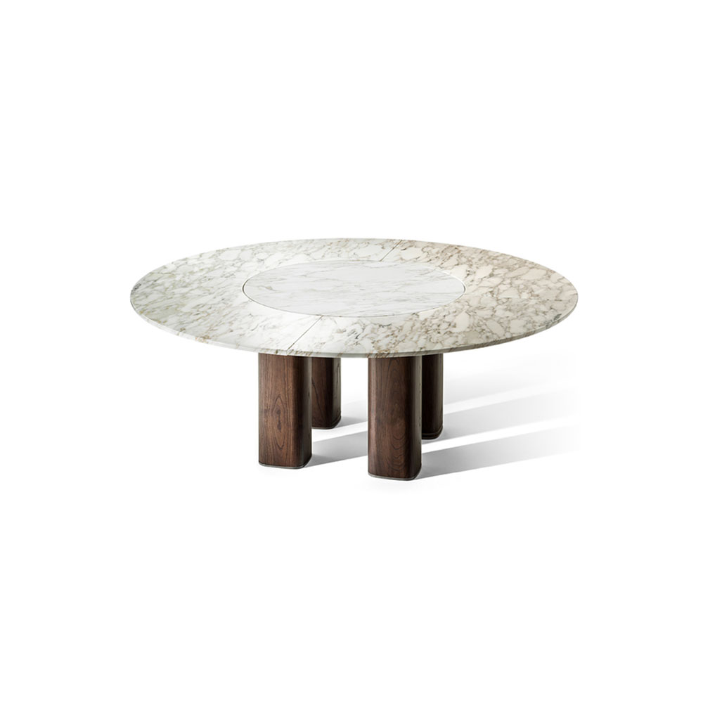 Jane | Round table with Lazy Susan
